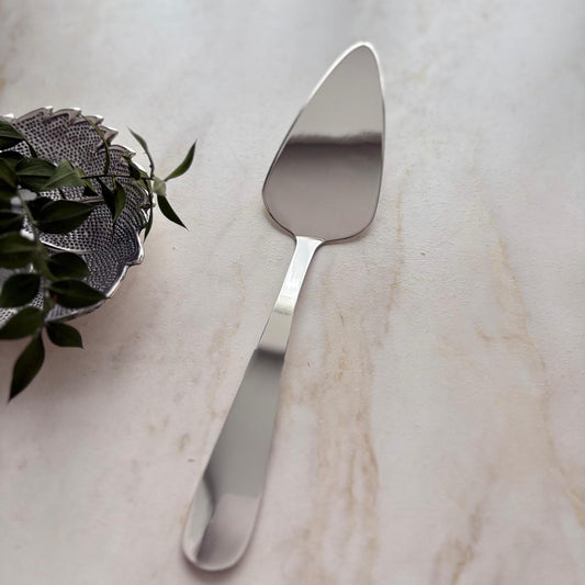 Argento Hane Heritage Desenli Gümüş Kaplama Servis Spatulası - 27cm