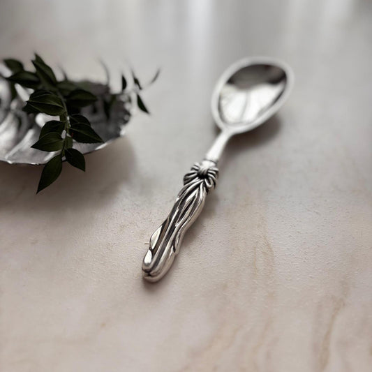 Argento Hane Baroque Essence Gümüş Kaplama Servis Kaşığı - 26cm