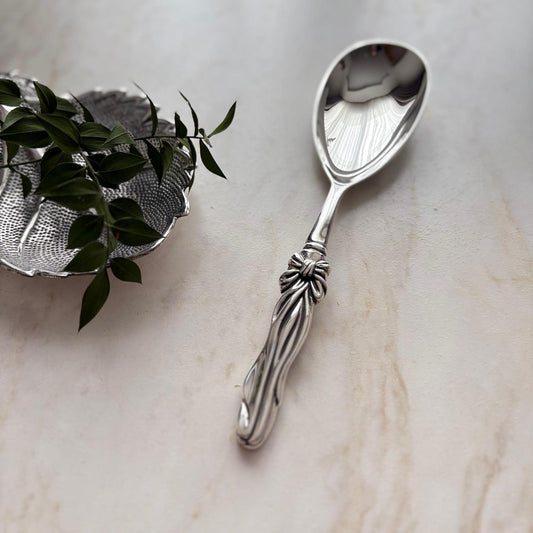 Argento Hane Baroque Essence Gümüş Kaplama Servis Kaşığı - 26cm